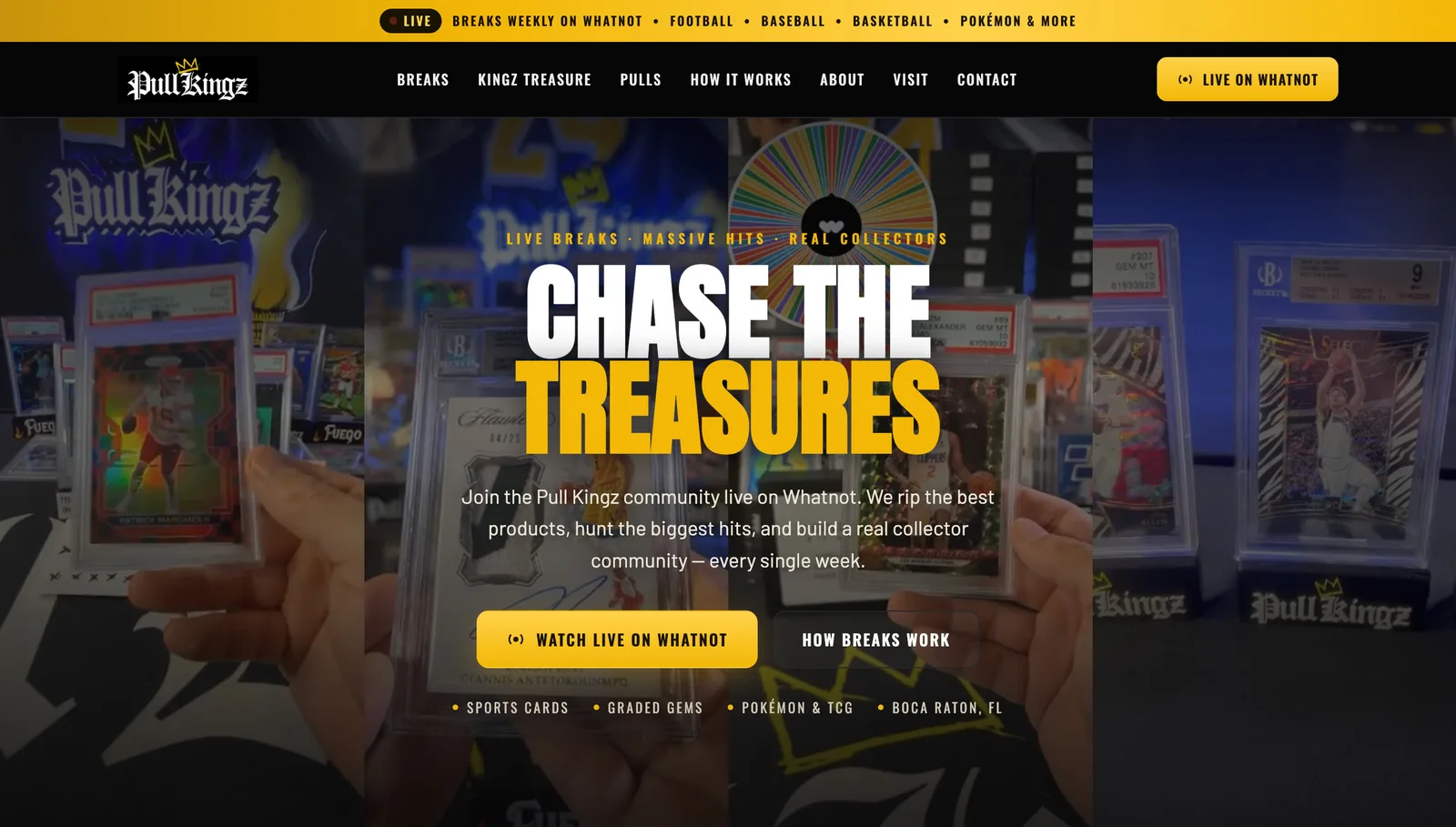 Pull Kingz Hobby — AI-built website