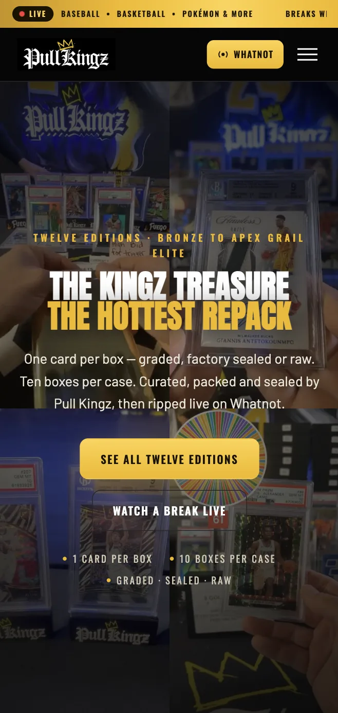 Pull Kingz Hobby on mobile — Kingz Treasure